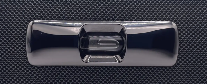 Front view of flame detector